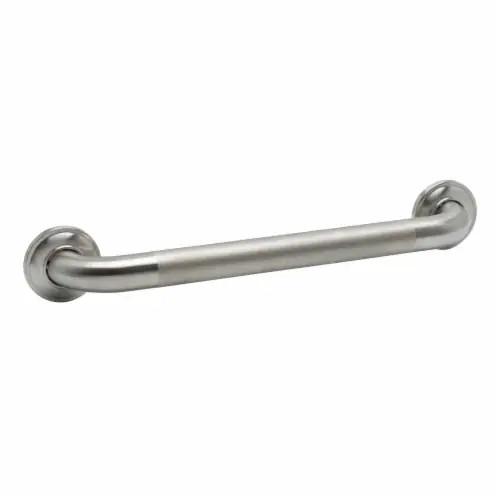 Zenna Home Decorative Grab Bar Brushed Nickel 18 Inch