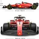 Voltz Toys Authentic Licensed 1:12 Ferrari F1 75 Remote Control Car - F1 Collection RC car Series for Kids and Adults - 2.4GHz RC Car for Gift (1:12 Ferrari F1 75)