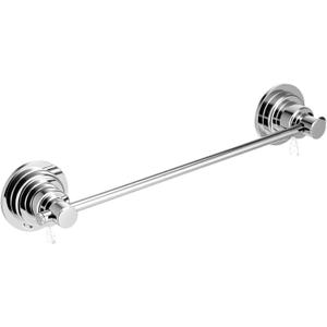 Extendable 17-28 inch Suction Cup Towel Bar,Bath Shower Towel Holder Shower Door Adhesive Towel Bar Suction Towel Rack (Suction Cup, Chrome)