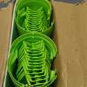 Sancodee 4 Pack Upgraded Wasp Trap Outdoor Hanging, Carpenter Bee and Hornet Catcher, Reusable Yellow Jacket Trap with Bait Reservoir, Bee Killer and Wasp Catcher for Outside (Green)