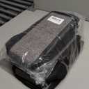 Onlyeasy Sturdy Under Bed Shoe Storage Organizer with Handles and Clear Window Fit 16 to 32 Pairs, Premium Foldable Shoes Container Box for Closet, 37.7x 23.6x 5.9 inch, Cotton-like Black, MXBUBS16P2