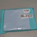 Case for iPad Air 11 inch M3/M2(2025/2024), iPad Air 5th/4th Generation (2022/2020) 10.9 inch with 2-in-1 Sliding Detachable Clear Cover, Protective Soft TPU Frame, Auto Wake/Sleep(Light Blue)