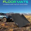 YHTAUTO Automotive Floor Mats for Honda HR-V 2023-2026
TPE All Weather Car Mats, Anti-Slip & Custom Fit Floor Liners | Front & 2nd Row, Black, Set of 3