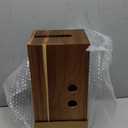 Extra Large Cable Management Box, Wood Cord Hider Box & Organizer for Power Strip, TV Wires & Desk Cable Storage (Solid Acacia)