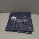 2 x Newrara Graduation Unisex Matte Adult Graduation Cap with Tassel (Blue)