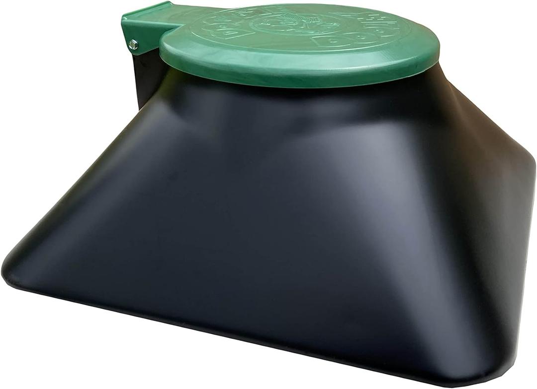 Doggie Dooley "The Original In-Ground Dog Waste Disposal System, Black with Green Lid (3800X)