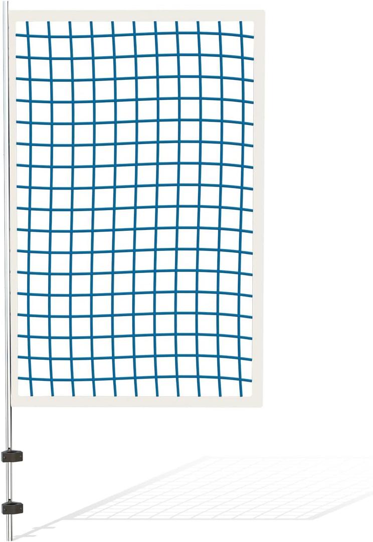 ECOPOOLTECH Pool Basketball Hoop Backstop Net – 59 x 37 Inches, 1 Section Protection Net for Round Above Ground Frame Pool only.
