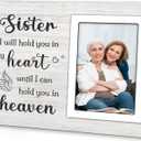Loss of Sister Sympathy Gifts, In Loving Memory Picture Frame, Memorial Remembrance Condolences Gifts for Loss of Sister, Memorial Picture Frame Fits 4x6 In Photo