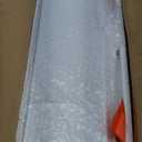 Alsonerbay White Floating Shelves Wall Mounted Set of 2, 15.7 Inch Modern White Shelves with Lip, Wood Wall Shelves with Wooden Beads for Bathroom Bedroom Living Room Nursery and More