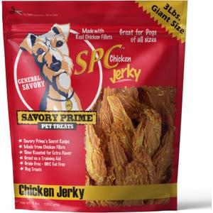 Savory Prime Chicken Jerky Treat, 32-Ounce, All Breed Sizes (49630032) (EXP 10/24/26)