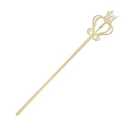 SAFIGLE 13 Inch Halloween Fairy Wand Sceptre for Kids Party Decorations Dress up Scepter Fairy Party Scepter Dress Canes Crystal Royal Scepter Walking Stick Fairy Stick Toy Rhinestones Princess