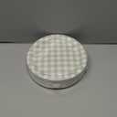 48Pcs Gingham Party Supplies Sage Green Paper Plates 9 inches Disposable Plaid Decorative Dinner Dessert Serving Plates for Baby Shower Wedding Birthday Party