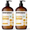 Everyone 2-in-1 Lotion for Hands/Body, 32 ounce (Pack of 3) Coconut and Lemon made with Essential Oils for Men and Women