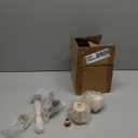 Gold Crystal Candle Holders Set of 2,Pillar Candlesticks for Table Centerpieces, Valentine's Day Home Decor Wedding Party Housewarming Gift