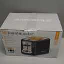 Toastmaster 2-Slice Cool Touch Toaster, black with stainless accent