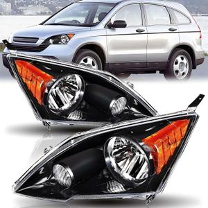 Headlights Assembly for 2007-2011 Honda CR-V CRV EX EX-L LX SE