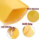 Acrux7 Bubble Mailers 10x13 Inch - 25 Pack Mailing Envelopes Bubble Padded - Self Seal Padded Envelopes for Shipping and Packaging, Safely Ship Books, 10.5x13 in