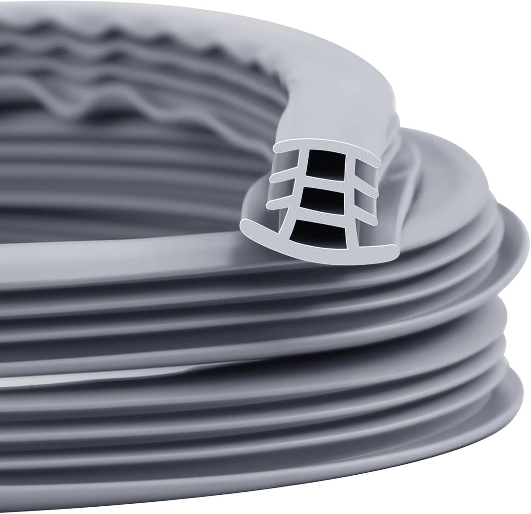Flexible EPDM Rubber Strip (25 ft Long and 3/4 inch Wide) for Concrete Crack Repair and Replacement - Weather and Aging Resistant Expansion Joint Filler for Driveways and Sidewalks