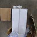 48" W Premium Foldable Accordion Doors, Double Walled Heavy Duty Folding Doors for Interior, Privacy Room Divider, White