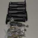 Replacement Bed Slats Support Leg Kit, Adjustable Height 6.5-11 Inch, Clamp-On No-Drill Installation, Rigid Plastic Support Legs with Wider Base for Queen King Beds/Slats/Furniture, 6 Pack