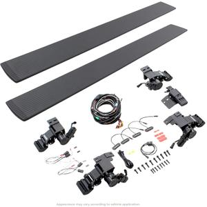 RealTruck Volt Power Running Boards for Cadillac Escalade (2015 - 2020) ESV Sport Utility Cab | Aluminum, Textured Black | 20410287PC | Electric Powerstep & Retractable Steps