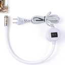 Magnetic Positioning Quilting Light for Sewing Machine, Sewing Light Guide for Straight Stitching, Quilting Light with Crosshair, Adjustable Magnetic Attachment for Sewing Machines (Cross Light)