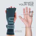 PICSIL - Condor Grips | Premium Hand Protection | Ideal for Cross Training, Gym & Calisthenics | Magnesium Enhanced Grip | Designed for Athletes of All Levels (Blue, M)