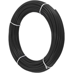 Black 1/4" OD RO Tubing at 70F-120PSI to 150F-60PSI 1/4" Flexible water pipes NSF Certified CCK 1/4-inch Plastic Tubing(30 Feet)