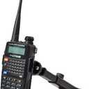 Suction Cup Walkie-Talkie Holder Windshield/Dashboard, Handheld Radio Mount with Strong Sticky Gel Pad, Compatible with Baofeng UV5R Motorola Talkabout Midland Cobra Yaesu Radio HT