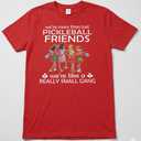 Pickleball We're More Than just Friends We're Like a Really T-Shirt Large