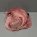 SAPPHIREWIGS 136 Pink Lace Front Wigs Long Straight Glueless Synthetic Lace Front Wigs Pre Plucked Pink Heat Resistant Hair for Women Daily Party Cosplay Use 26 inch