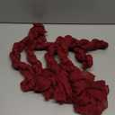 4 Pack 120 Inch Burgundy Cheesecloth Table Runner Boho Rustic Gauze Sheer Romantic 10 FT Long Cheese Cloth Table Runner for Bridal Baby Shower Wedding Party Birthday Holiday Home Easter Decor