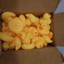 Rubber Duck Bath Toys 50PCS Mini Ducks Bulk for Kids Baby Shower Decorations Birthday Party Favors Gift Classroom Summer Beach Pool Activity Carnival Game