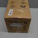 Battery Operated Wall Sconce Set Of Two with Remote Control, Indoor Not Hardwired Dimmable Battery Operated Wall Sconce Light Fixture with Fabric Linen Shade For Bedroom Living Room, Bulb Included (Black)