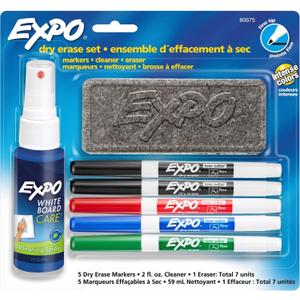 Expo Seven Piece Low Odor Dry Erase Starter Set (80675)