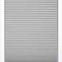 DEZ FURNISHINGS Cordless 1.5" Blackout Cellular Shade, 44.5"W x 48"H, Sterling Gray