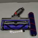 Upgraded 2 Brushes Vacuum Head Replacement for Dyson V7/V8/V10/V11/V15/SV10/SV11/SV12/SV14/SV15/SV22((Not for Slim) | Anti-Tangle Motorhead with LED Light | Quick-Release Cordless Vacuum Cleaner Head