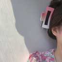 8PCS Hair Clips Set for Women Girls Flower Non-slip Claw Clips Thick Thin Hair Fashion Cute Multi-style Hair Accessories