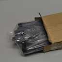 Heated Floor Mat Under Desk for Foot Warmer - Wider 110V Adjustable Temperature Electric Space Heaters Heating Pad - Carbon Crystal & Energy Saving Feet Warmers for Office,Home (Black Gray)