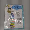 Hallmark Peanuts Graduation Card with Sound (Snoopy, Cap and Gown) for High School, Kindergarten, Middle School, College and College Graduates