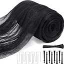 8 X 100 Ft Garden Netting, 5/8in Mesh Heavy Duty Bird Netting for Vegetable, Fruit Trees, Blueberry Bush Protection, Reusable Poultry Netting Against Birds, Deer, Rabbit and Cat, Chicken Coop Net