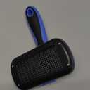 Swihauk Self Cleaning Slicker Brush - Skin Friendly Deshedding Grooming Tool for Dogs & Cats, Suitable for Shedding & Haired Pets, with Pet Supplies Accessories, Blue