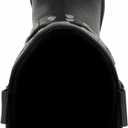 Cert Heeled Moto Boots (Black, 6M)