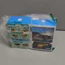 Baquler 2 Pcs 12v 150w Car Heater for Vehicle Plugs into Cigarette Lighter with 360 Rotatable Base, 2 in 1 Portable Winter Windshield Defroster Electric Defogger Warmer for Car Suv Universal (Black)