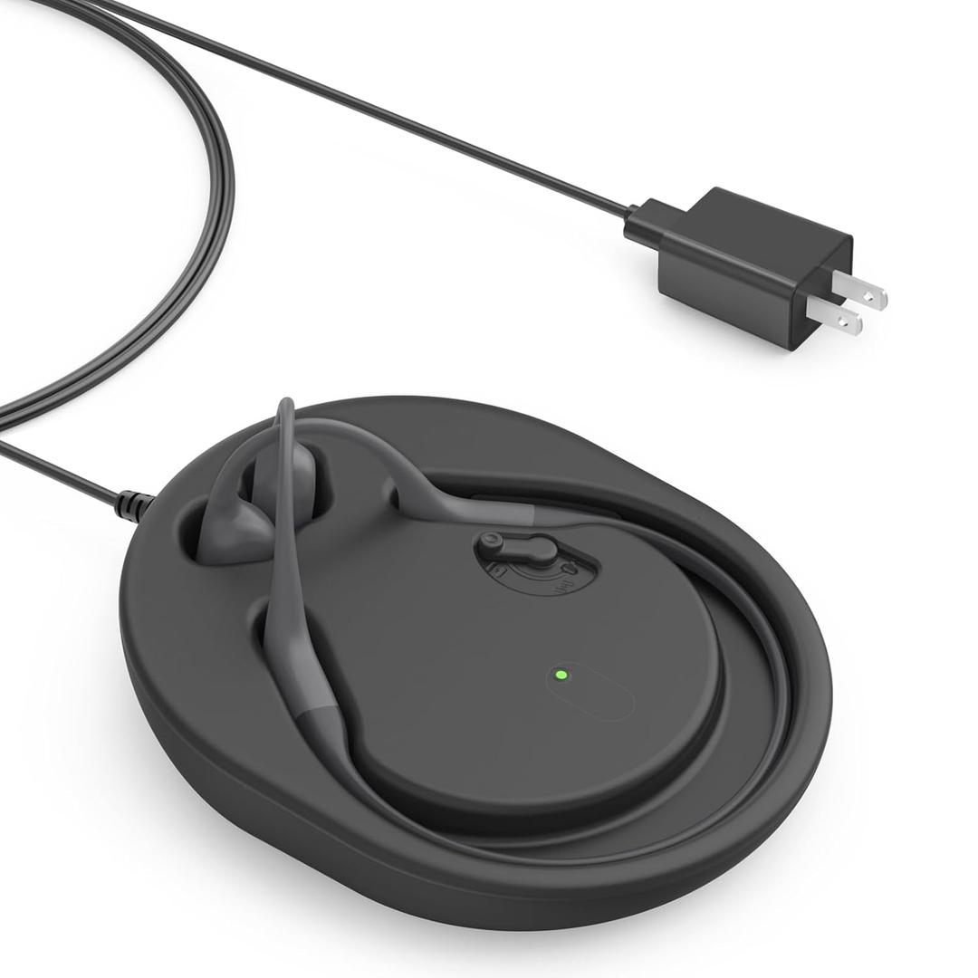 Charging Stand Compatible with Shokz Headphones, 3.93ft Wireless Charger Dock Cord USB Magnetic Charging Cable for Shokz Headphones OpenRun Pro,OpenRun,OpenRun Mini, OpenRun Pro Mini
