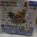 Marble Run Toy Motorized Elevator Marble Maze Kit with Perpetual Motion Machine, Building Block Educational Construction Game Playset STEM Learning Hand Eye Coordination Training Unlimited DIY