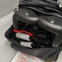 Pack and Play with Changing Table & Carry Bag, 4-in-1 Portable Crib Playpen for Newborn to Toddler, ASTM Certified Foldable Travel Crib with Bassinet(A-Black)