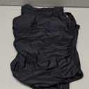 SUUKSESS Women One Piece Ruched Swimsuit Tummy Control Backless Bathing Suit (Large, Black)