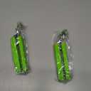 2 Pack Hot Plate Gripper Clips Holder Tongs for Moving Hot Plate Bowls Pizza Pan Air Fryer Microwave Oven with Food Out, Green