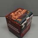 DR.DUDU 7 FT Christmas Inflatable Outdoor Decorations, Blow Up Santa Claus with Reindeer Hanging Xmas Inflatables Decor with LED Lights for Yard Lawn Porch Garden Holiday Party